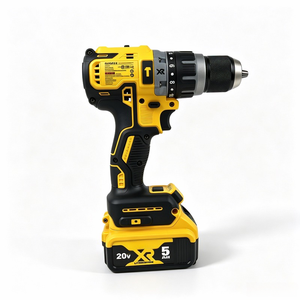 Trapano Avvitatore a Percussione Elettrico Portatile DeW, a Velocità Variabile, per Uso Domestico e Fai-da-te, Cacciavite di Alta Qualità, Utensile Elettrico 20V - Product Image 4