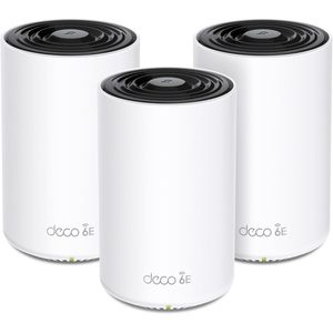 Sistema de Malla Wi-Fi 6E Tri-Banda TP-Link Deco XE70 Pro AX4900 con Puertos 2.5G para Cobertura en Hogar, Oficina y Juegos - Product Image 1