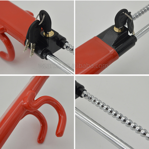 Serrure <span class=keywords><strong>antivol</strong></span> <span class=keywords><strong>de</strong></span> véhicule Pince à longueur réglable Double crochet <span class=keywords><strong>Barre</strong></span> <span class=keywords><strong>de</strong></span> verrouillage du <span class=keywords><strong>volant</strong></span> - Product Image 6