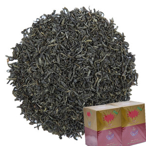 Té Verde Premium al por Mayor 41022 Sahara Th Vert Chunmee 7A, Té <span class=keywords><strong>de</strong></span> Hojas Sueltas en Marruecos, África del Norte, <span class=keywords><strong>de</strong></span> Fábrica China - Product Image 1