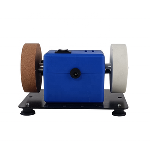 Настольный точильный станок Kaqi Tools <span class=keywords><strong>M</strong></span>-22101 с регулируемой скоростью, 75-мм диском, сменными насадками для заточки и полировки - Product Image 5