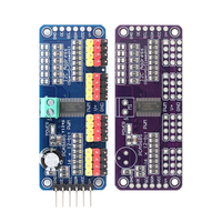 PCA9685 PCA9685A 16 Channel 12-Bit PWM Servo Shield Modul Driver Motor Antarmuka I2C untuk Arduino Raspberry Pi