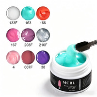 Gel UV Constructeur Épais à Séchage Rapide Sans HEMA, à Dissoudre, pour Usage en Salon, Durcissement LED, Longue Durée, Fournitures d'Art Ongulaire