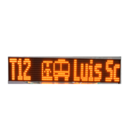 Panneau d'information électronique à longue durée de vie et à réglage automatique Multi-language Long Life Information Passenger LED Display for Intercity Bus