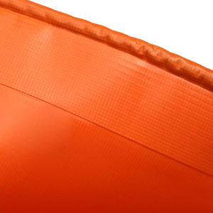Bâche de protection solaire imperméable en PVC 500 GSM orange 3x3m pour <span class=keywords><strong>pergola</strong></span>, auvent, camion, bâche de protection pour bannière - Product Image 4