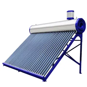 Sonnen energie Solaranlage kompakte drucklose Kupfers pule Solar warmwasser bereiter