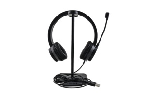 <span class=keywords><strong>Casque</strong></span> Stéréo <span class=keywords><strong>Filaire</strong></span> <span class=keywords><strong>Haut</strong></span> <span class=keywords><strong>de</strong></span> <span class=keywords><strong>Gamme</strong></span> à Réduction <span class=keywords><strong>de</strong></span> Bruit ENC avec Prise USB pour DJ, Aviation et Aide Auditive, avec Amplification des Basses - Product Image 3