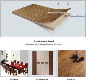 Películas de PVC Modernas Laminadas en Caliente para Muebles, Autoadhesivas, de 0.08mm de Grosor, para Tablero de Partículas/MDF-<span class=keywords><strong>Recon</strong></span> Veneer - Product Image 4