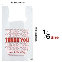 Sacs en plastique biodégradables en HDPE en gros, en rouleau, pour t-shirts, sacs de courses recyclables, sacs gilet compostables, imprimés en héliogravure