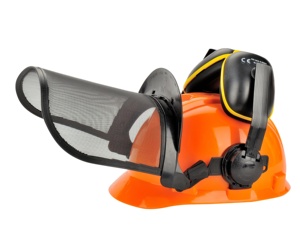 CITICITY - Juego de Casco de Seguridad Forestal con Protección Auditiva y Facial Completa, Equipado con Protector Facial de Malla de Acero y Orejeras, Certificación CE EN 397 EN - Product Image 2