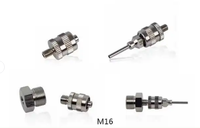 Adaptateurs de valve de distribution en silicone, plastique et aluminium Anyco, accessoires pour machine à tour, connecteur de mélange pour seringue, garantie de 6 mois
