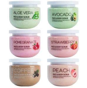 Exfoliante Corporal Blanqueador de Azúcar Orgánico Hidratante de Marca Privada para el Cuidado de la Piel, Precio de Fábrica al por Mayor de Fabricante OEM - Product Image 1