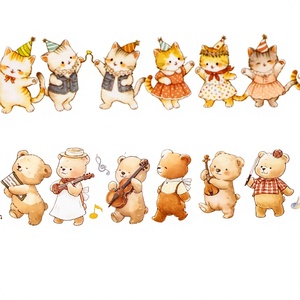 เทปกาว PET กันน้ำแบบด้านเดียวชนิดใช้น้ำเป็นตัวกระตุ้น 1 ม้วน สำหรับงานวิศวกรรม ปิดบังพื้นผิว ทราย และงาน DIY - Product Image 4
