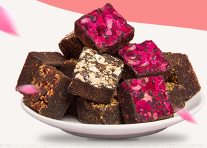 Osmanthus/rosa/rojo, cubos de azúcar marrón jengibre, Té saludable, chino, 100% - Product Image 3