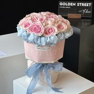 Papel de embalaje de flores de nudo de lazo de color sólido impermeable <span class=keywords><strong>para</strong></span> envolver Ramos y embalaje de regalos - Product Image 2