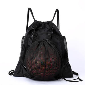 Mochila de Baloncesto con Cordón para Niños, Bolsa de Gimnasio Plegable Personalizada, Bolsa Deportiva con Bolsa de Malla Desmontable para Balón - Product Image 1