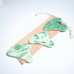 Estate ben accolto favorevolmente gua sha forma personalizzata Xiuyan Giada Gua Sha Raschiatura Bordo Cura Del Corpo - Product Image 2