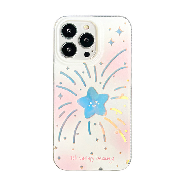 Fashion Mobile Phone case Laser Anti-wear Anti-drop Protective case Mobile Phone Protective case Wholesale