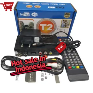 2022 أعلى بيع قناة الحجز و تحرير TVbox dvbt2 10bit فك مستقبل التلفاز settop مربع h.265 10bit hevc dvbt2 settop مربع