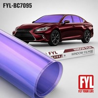 Film solaire pour pare-brise caméléon anti-éblouissement avec film PDLC à changement de couleur, teinte caméléon, IRR60%+ UV99% pour plaque d'immatriculation de voiture