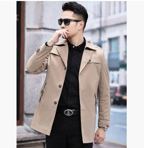 Giacche da <span class=keywords><strong>Uomo</strong></span> di Alta Qualità, <span class=keywords><strong>Slim</strong></span>-<span class=keywords><strong>Fit</strong></span>, Monopetto, Lunghezza Media, per Business o Tempo Libero, Stile Casual per Primavera e Autunno - Product Image 5