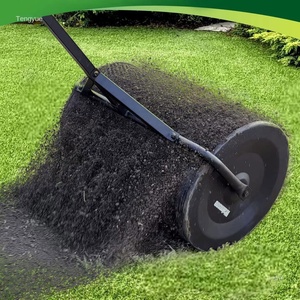 Manual <strong>Lawn</strong> Care Fertilizer Spreader for Spreading <strong>Topsoil</strong> and Compost Garden Spreaders for <strong>Lawns</strong> - Product Image 3