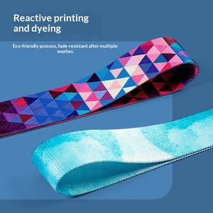 เข็มขัดและเชือกโยคะผ้าฝ้ายผสมโพลีเอสเตอร์ สำหรับผู้เริ่มต้น ฝึกโยคะที่บ้าน ฟิตเนส 183*3.8 ซม. อุปกรณ์เสริม ขายส่ง - Product Image 2