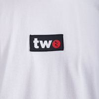 T-shirt pour homme en coton 100% lourd, tricoté, décontracté, surdimensionné, avec impression graphique personnalisée, blanc uni