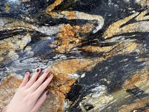 Yushi Brazil Fusion Granite tấm sang trọng thiết kế hiện đại đánh bóng màu đen cho biệt thự bàn bếp và các ứng dụng khách sạn - Product Image 6