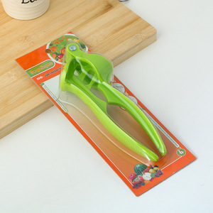Garlic Press Plastic Kitchen Gadget Multi Function Green And Magenta Color Hand Wash Only - Product Image 4