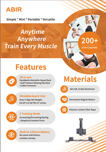 Tout nouveau tout en un équipement de fitness à domicile intelligent Gym Strength Trainer App Control Production OEM avec un bon prix - Product Image 4