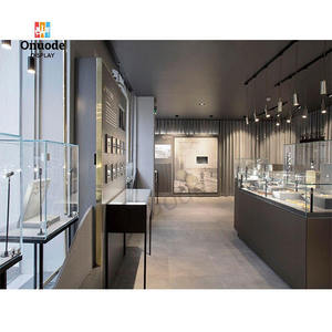 Custom Luxury <b>Watch</b> Store Display Furniture Solution with LED Lighting and Full Set Display for Shopping Malls - Product Image 1