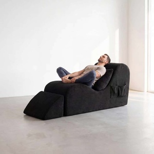 Sillones de Yoga para Adultos, Sillón Ergonómico con Cojín Lumbar y Otomana, Perfecto para Estiramiento y Relajación - Product Image 4