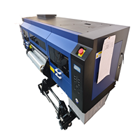 Imprimante jet d'encre UV à plat automatique I3200 avec DTF pour la production d'étiquettes en cristal haute précision