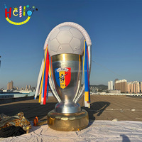 Modèle gonflable de parade de championnat personnalisé, trophée gonflable géant réaliste pour la publicité