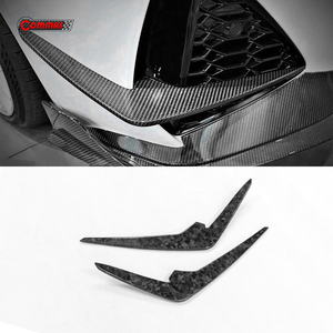 Nuevas Piezas de Auto: Alerones Delanteros de Fibra de Carbono Estilo PAK para Audi RS6 - Product Image 1