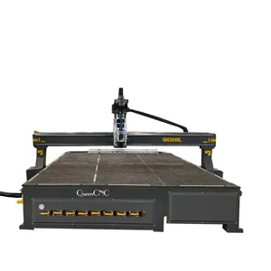 QN3040L ile 3000*4000mm büyük boy cnc router endüstriyel atc er32 atc mili