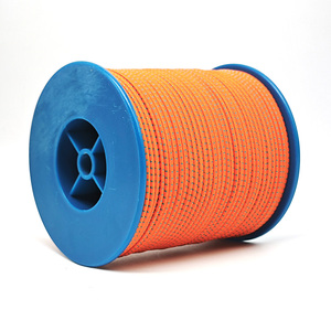 Ánh Sáng Màu Cam Với Phản Ánh 4Mm 5Mm Bóng Bungee Dây Đàn Hồi Dây Đàn Hồi Dây Cao Su Dây Với Nhựa Bóng 300% Căng Dây - Product Image 3
