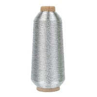 Hilo Metálico de Poliéster Suave Lurex Tipo MS MX MH de 150 Den para Tejido y Bordado, Precio de Fábrica