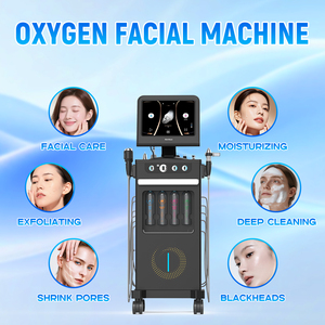 เครื่อง Hydra Beauty Facial สำหรับทำความสะอาดผิวหน้า ขจัดสิ่งสกปรก ฟื้นฟูผิว ลดการอุดตันรูขุมขน บำรุงผิว เครื่องพ่นน้ำ Jet Peel Facial - Product Image 2