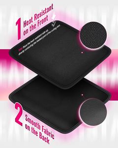 Bolsa de Almacenamiento para Planchas y Accesorios de Gran Capacidad con Múltiples Bolsillos, Impermeable, para Herramientas de Peluquería, con Tapete Resistente al Calor - Product Image 4