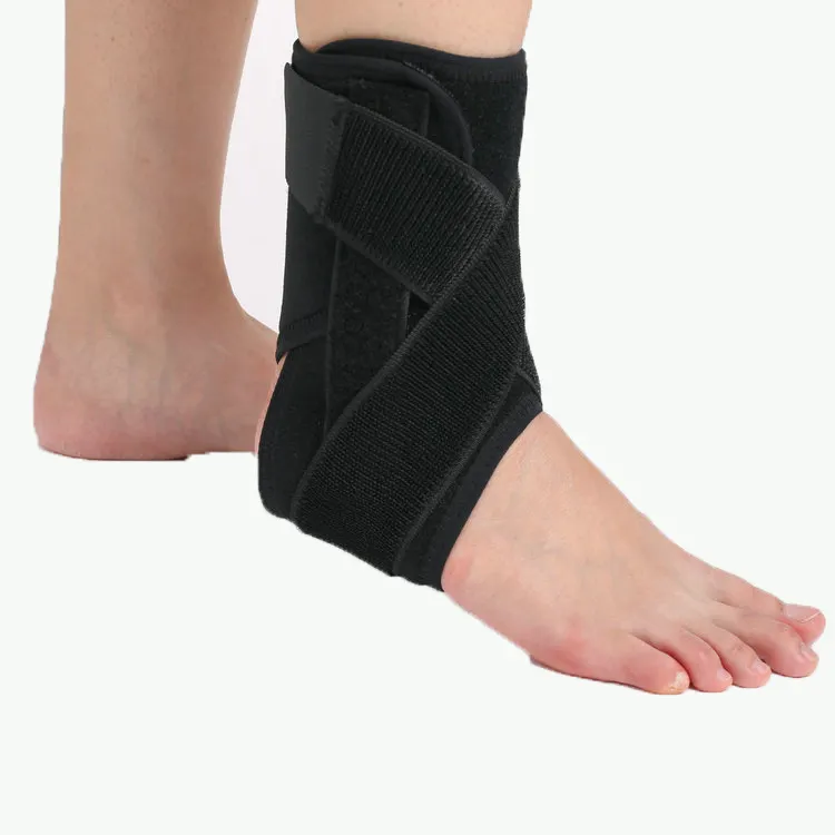 Penjepit rehabilitasi elastis, penjepit orthosis pergelangan kaki kompresi punggung untuk dewasa