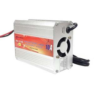 Cargador de Batería de Coche de 12V 10A, Cargador de Batería Portátil de Plomo-Ácido de 10A MA-1210 - Product Image 1