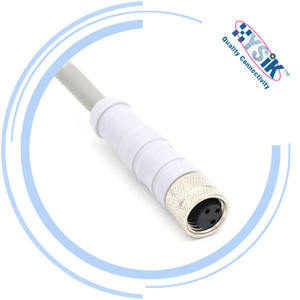 3-контактный кабель M8 (штекер-гнездо), экранированный, с классом защиты IP67, для фотоэлектрических датчиков - Product Image 3