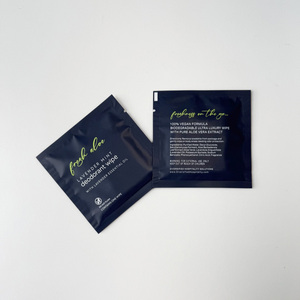 Individually Wrapped Fresh Wet <strong>Wipes</strong> Disposable Single-Use Travel Size Portable From Jiangsu for Restaurants Hotels - Product Image 2