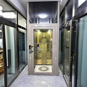 Ascensor Hidráulico Personalizado de 2 a 6 Pisos <span class=keywords><strong>para</strong></span> Villas, Ascensor Residencial sin Engranajes, Moderno, de PVC y Madera <span class=keywords><strong>para</strong></span> Hospitales y <span class=keywords><strong>Edificios</strong></span> - Product Image 2