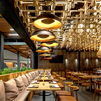 Meubles de restaurant haut de gamme au design moderne et élégant, banquette à dossier haut, tables et chaises de restaurant pour projets