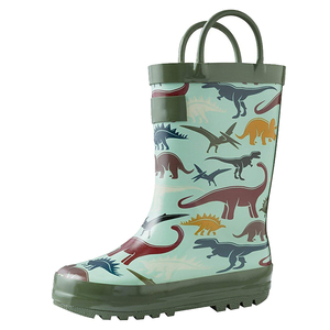 dinosaur rain boots