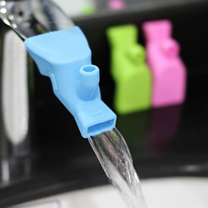 Adaptateur d'extension de robinet, canal de guidage d'eau en TPR pour le rinçage de la bouche et le brossage des dents, utilisation en voyage pour enfants - Product Image 2