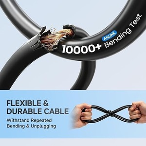 Câble réseau Cat6 Premium 550 MHz 1000 Mbps, cordon Ethernet UTP <span class=keywords><strong>RJ45</strong></span> en cuivre pur pour Smart TV, Switch, PS5, Xbox - Product Image 6